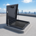 Thickened aluminum alloy inspection port skylight
