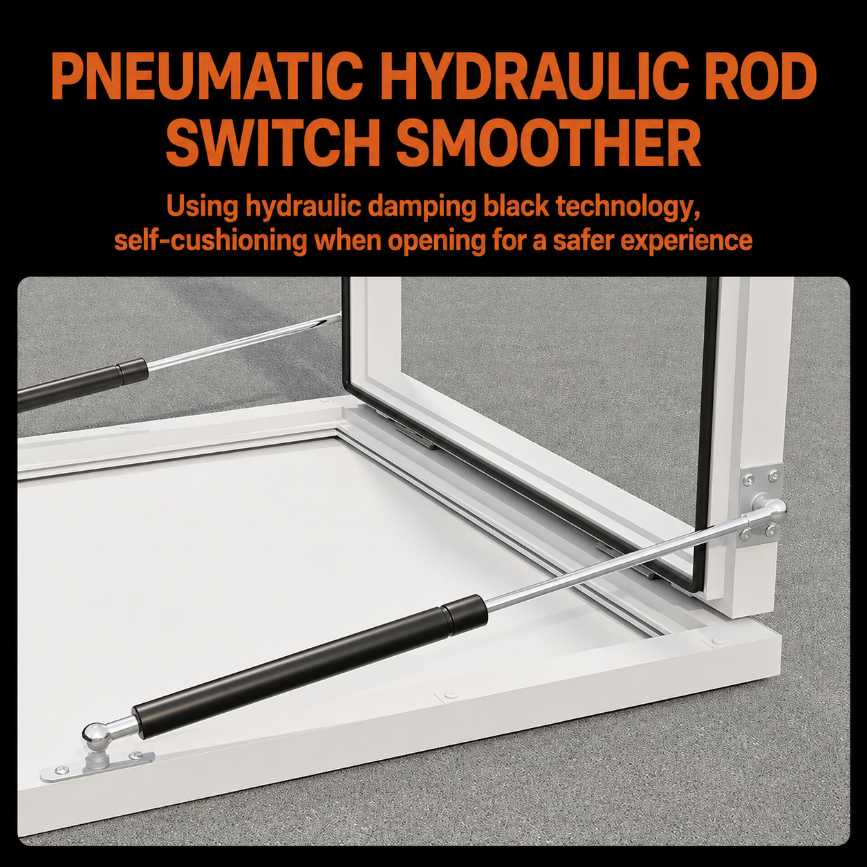 Thickened aluminum alloy inspection port skylight