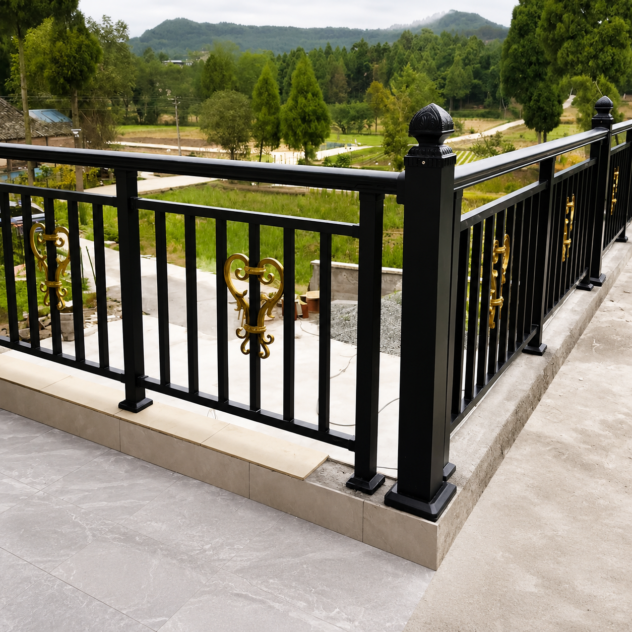 Custom Aluminum Balcony Railing Manufacturer | Factory Direct Aluminum Balcony Fence