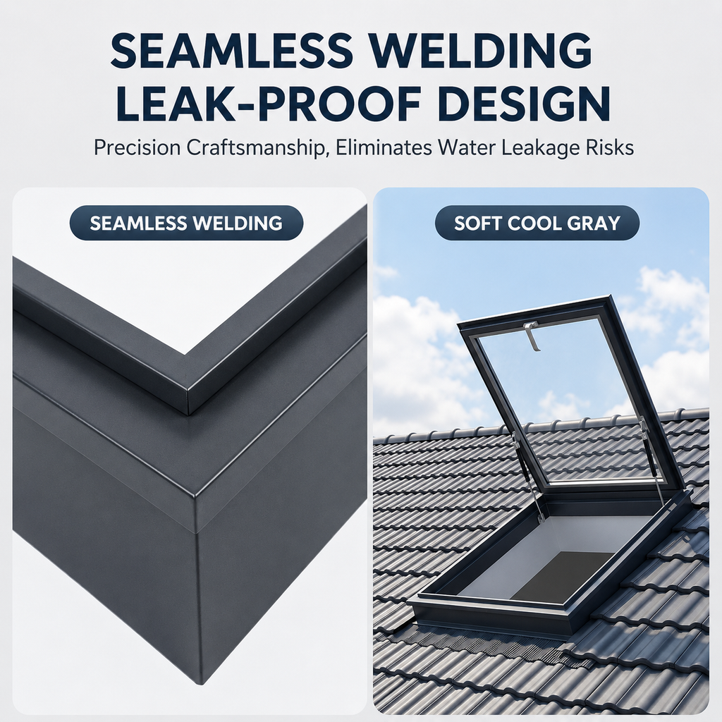Manual Aluminum Roof Skylight