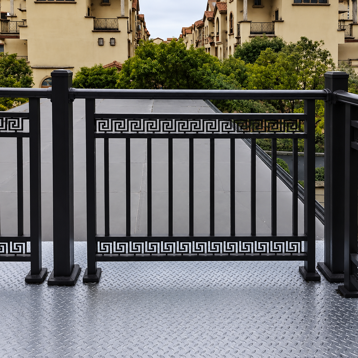 Custom Aluminum Balcony Railing Manufacturer | Factory Direct Aluminum Balcony Fence