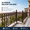Custom Aluminum Balcony Railing Manufacturer | Factory Direct Aluminum Balcony Fence