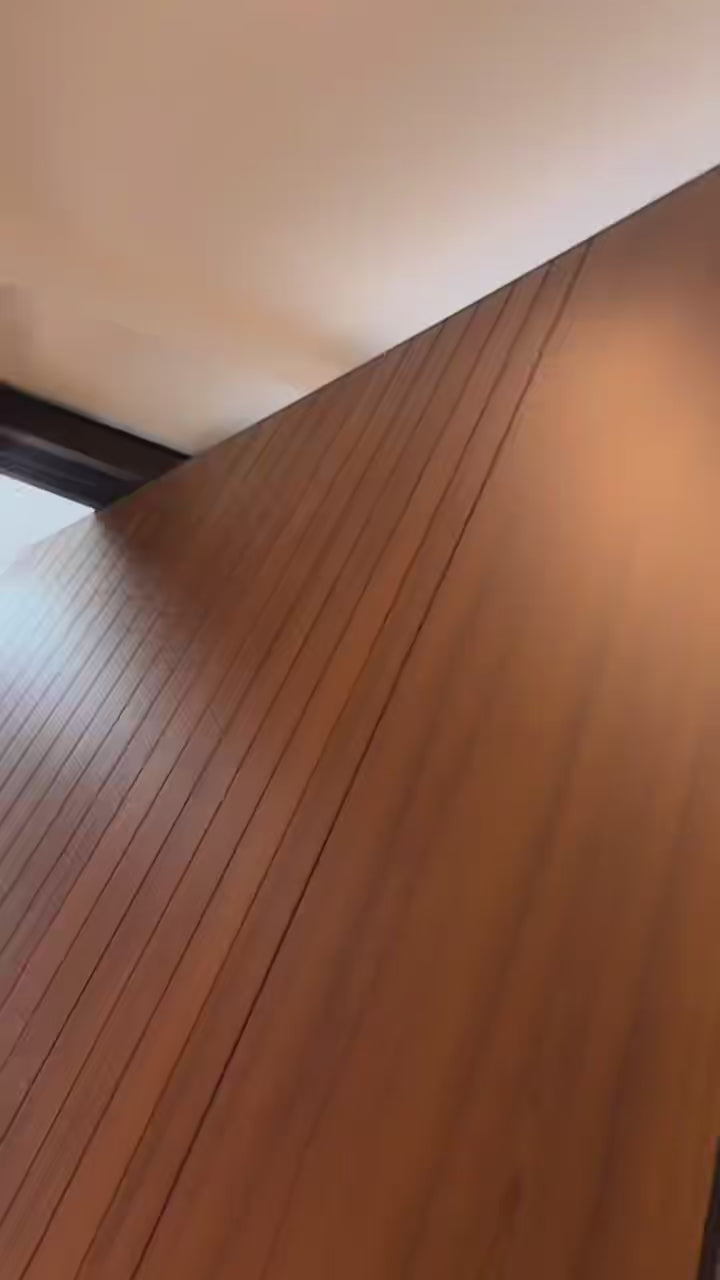 Premium Pivot Wood Grain Aluminum Entrance Door – Smart, Soundproof & Custom Made